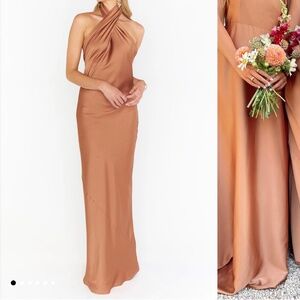 Show Me Your Mumu Jasmine Halter Dress